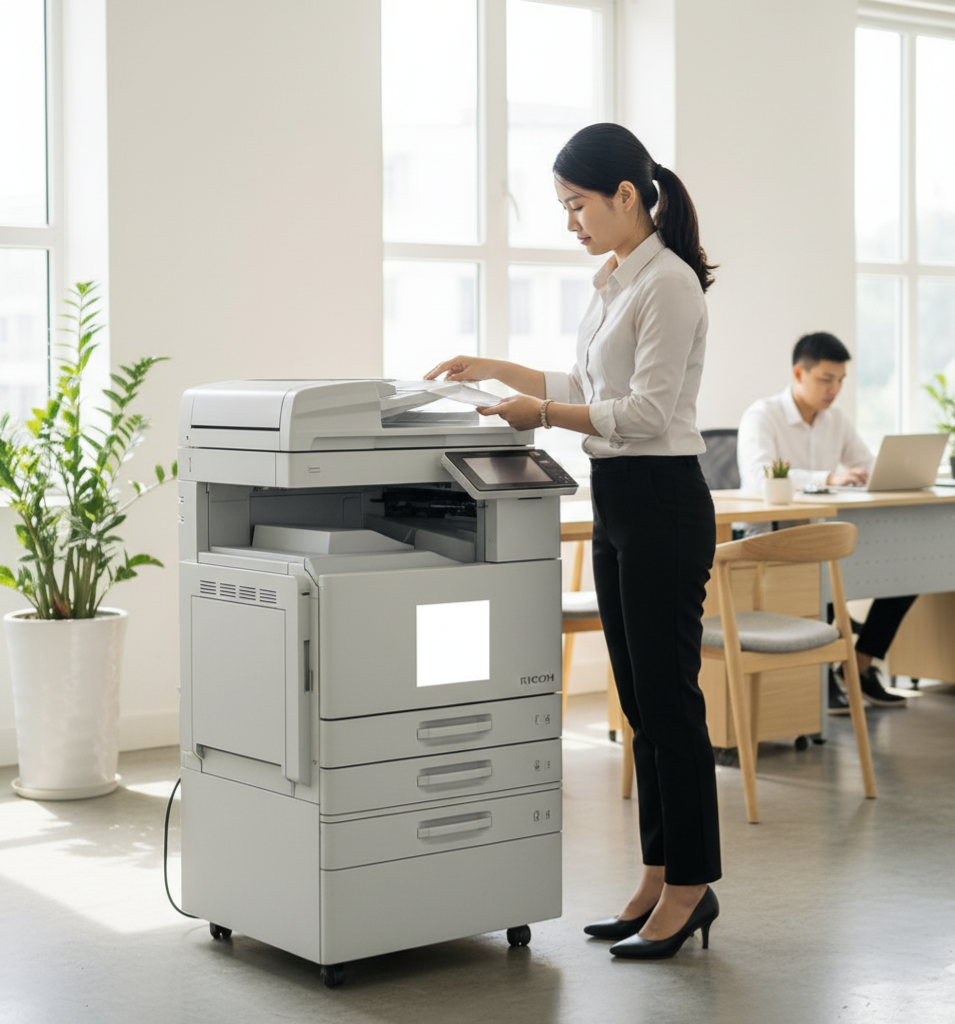 Máy photocopy văn phòng hiện đại tại Quang Minh